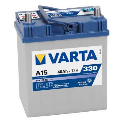 Varta Blue Dynamic A15 5401270333132 akkumultor, 12V 40Ah 330A B+, Japn